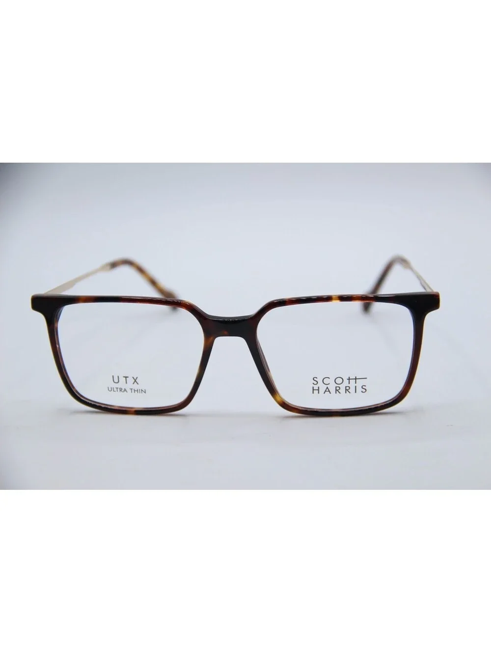 Scott Harris Shx-016 1 Havana Authentic Eyeglasses 55-17-145